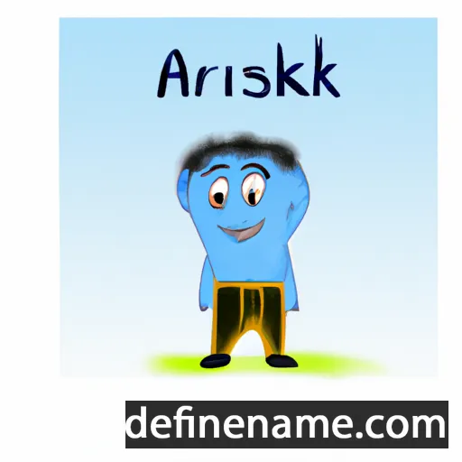 cartoon of the name Araksi