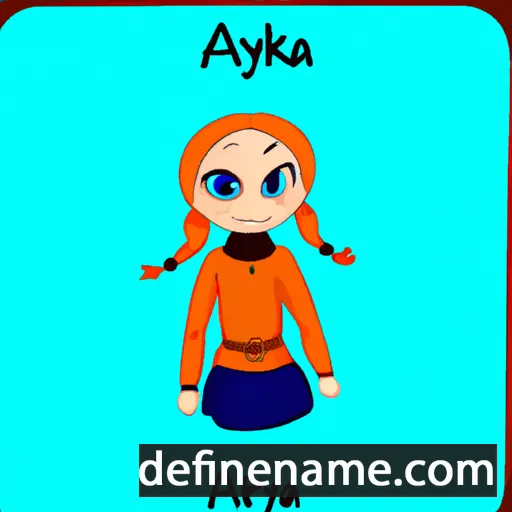 Aranyka cartoon