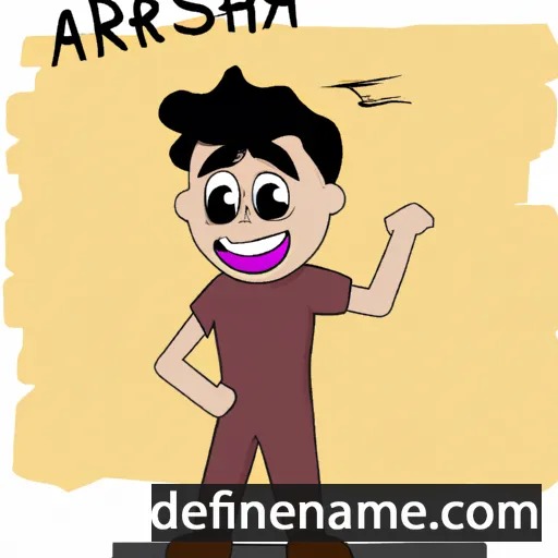 Arasteh cartoon