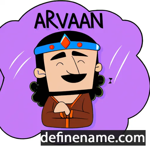 Aravan cartoon