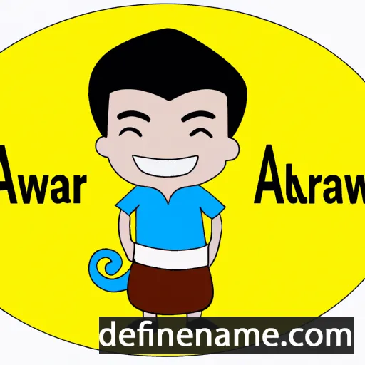 Arawan cartoon