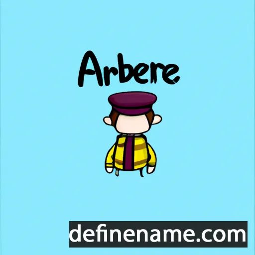 Arbërie cartoon