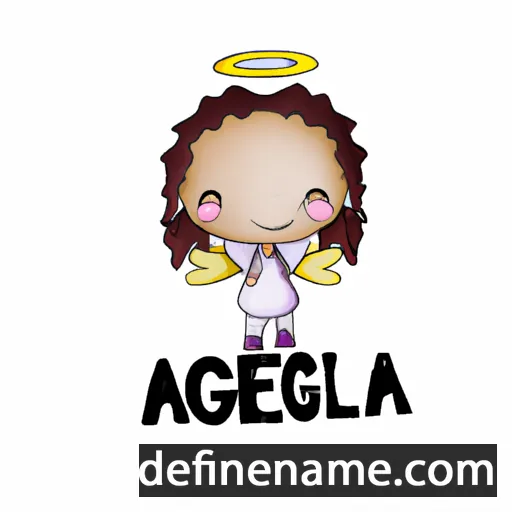 Arcángela cartoon