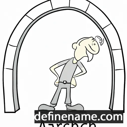 Arch cartoon