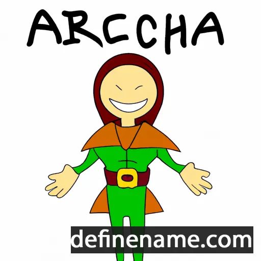 Archia cartoon