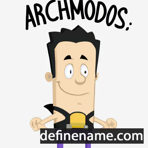 Archidamos cartoon