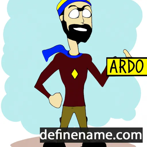 Ardaq cartoon