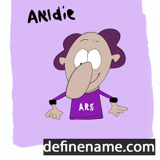 Ardine cartoon