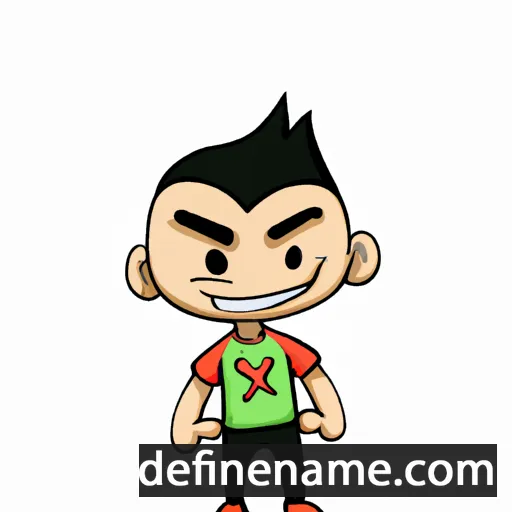 cartoon of the name Ardy