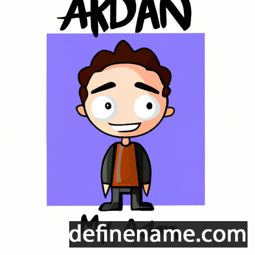 cartoon of the name Ardyn