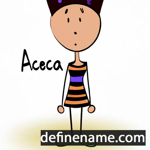 Arecea cartoon