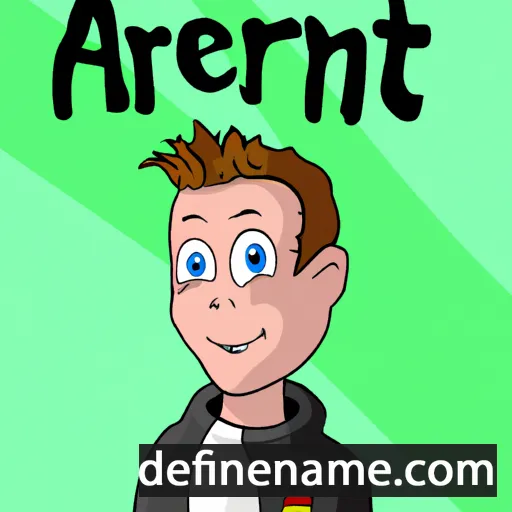 Arentijn cartoon