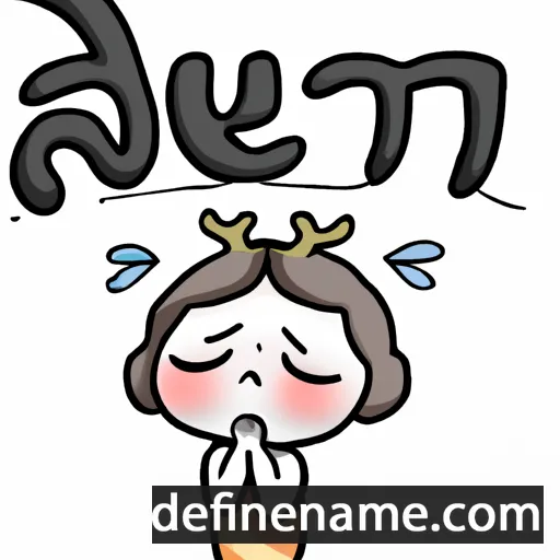 Areum-byeol cartoon