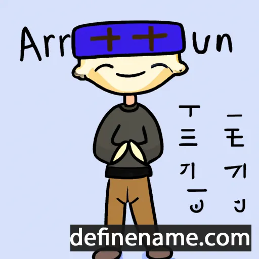 Areum-i cartoon