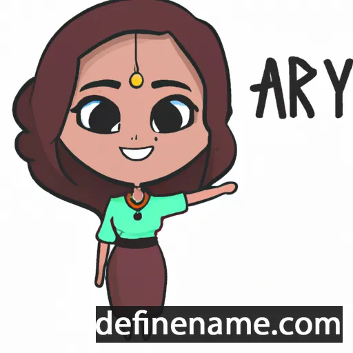 Areya cartoon