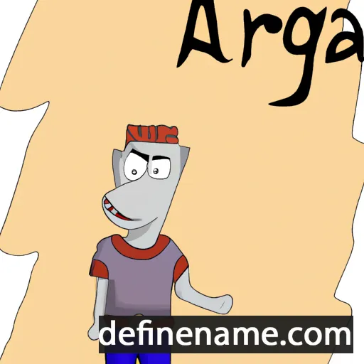 Argea cartoon