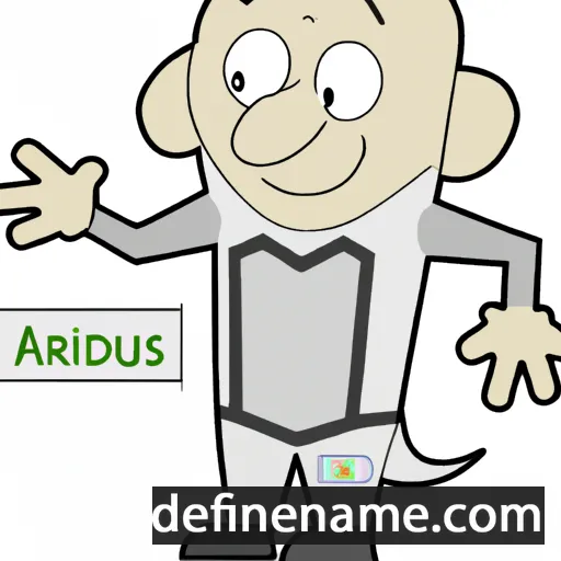 Arialdus cartoon