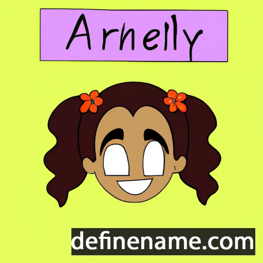 Arianelly cartoon