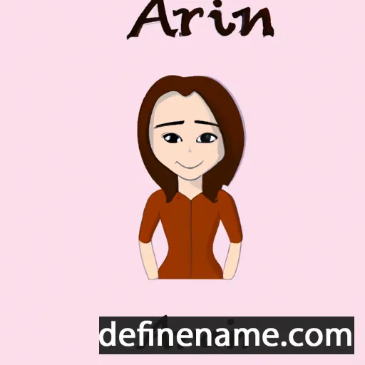 Ariann cartoon