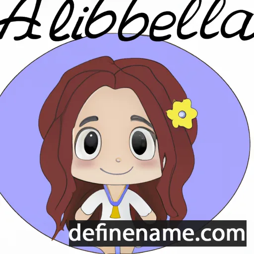 Aribella cartoon