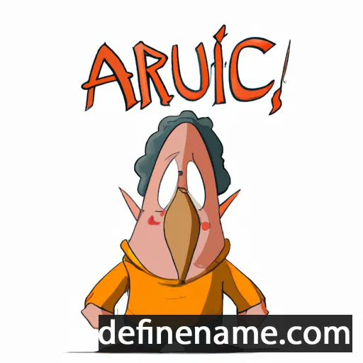 Aricu cartoon