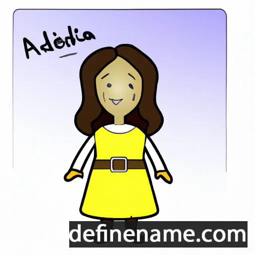 Aridela cartoon