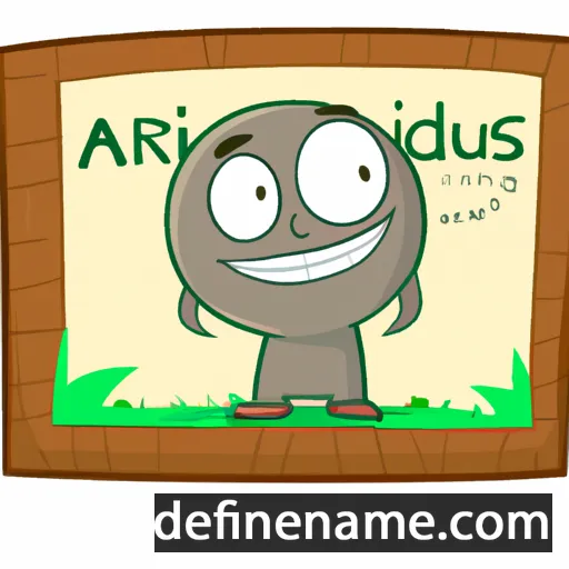 Aridius cartoon