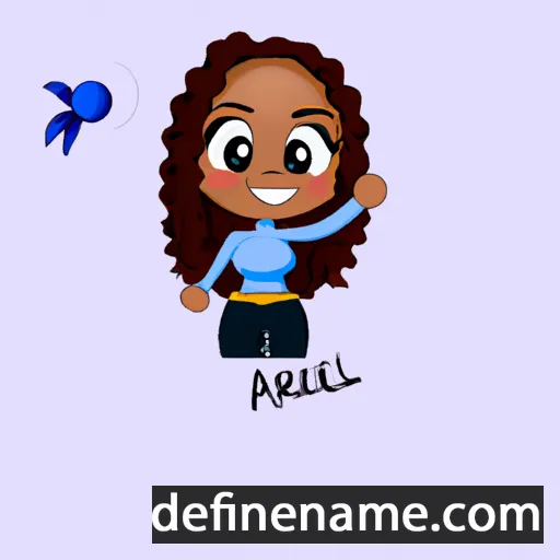 Ariéla cartoon