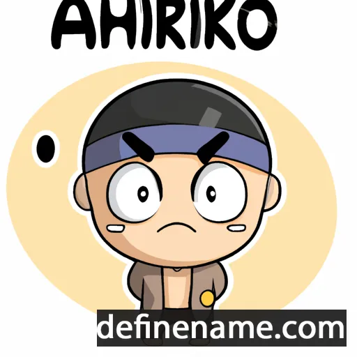 Arihiko cartoon