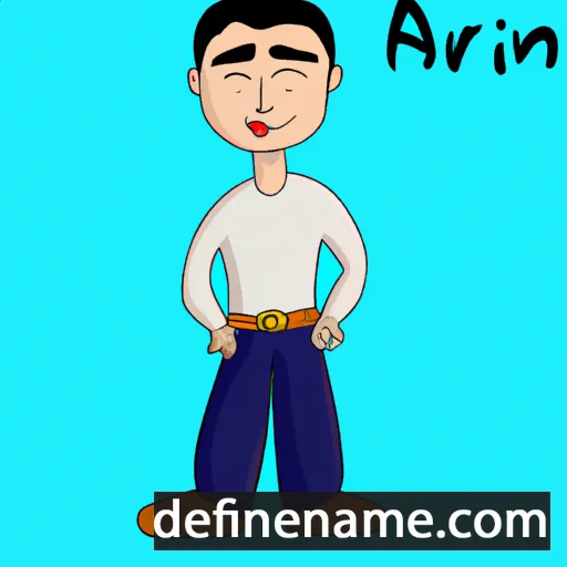 Arijan cartoon