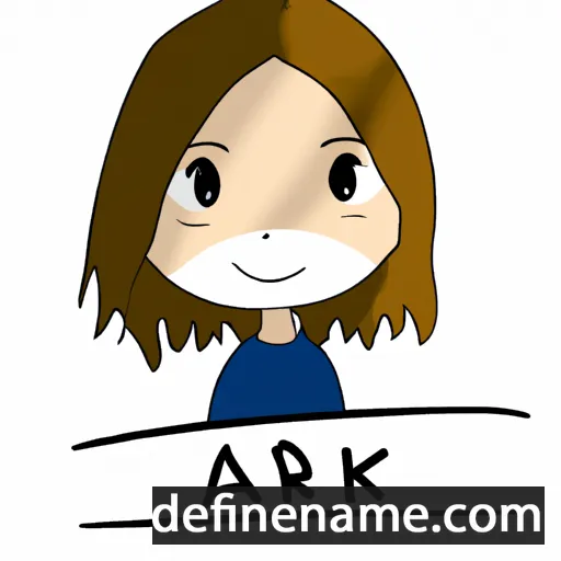 cartoon of the name Arika