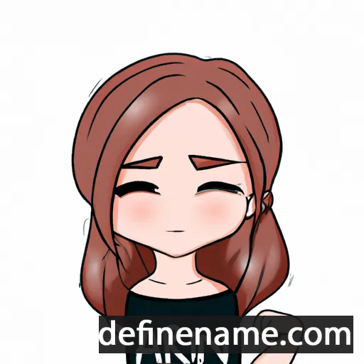 cartoon of the name Arin