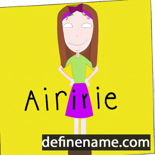 Arine cartoon