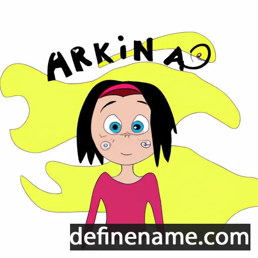 Arinka cartoon