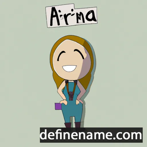 Árnína cartoon