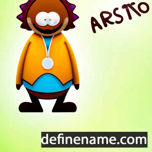 Arístipo cartoon