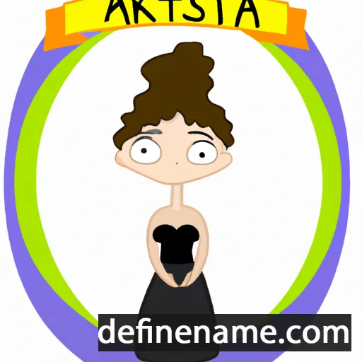 Aristea cartoon