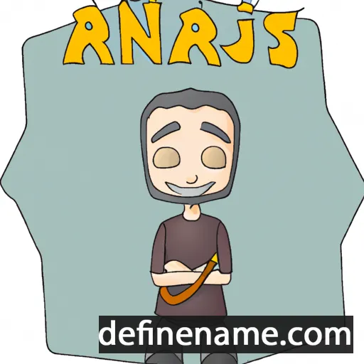 Arjāns cartoon