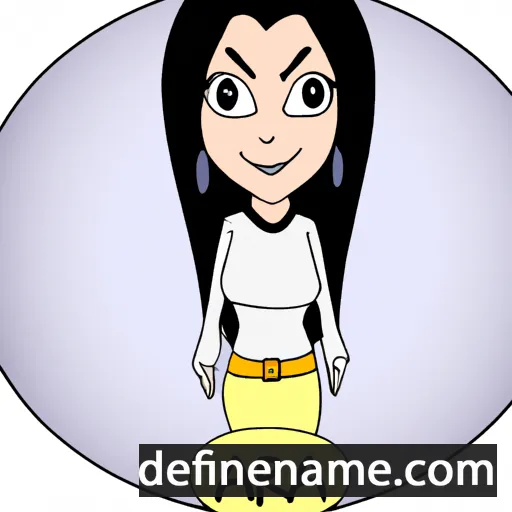 cartoon of the name Arja