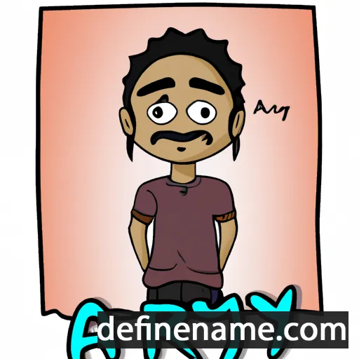 Arjay cartoon