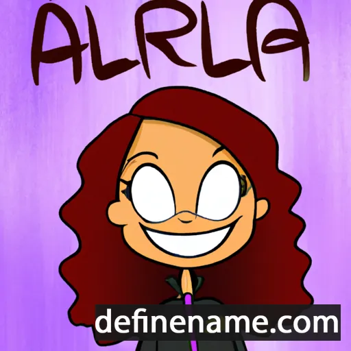 Arlenna cartoon