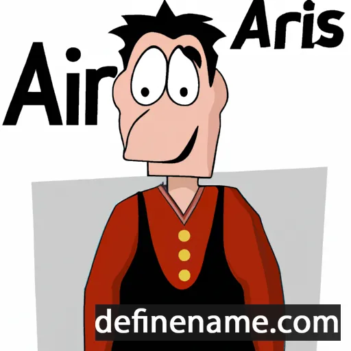 Arlis cartoon