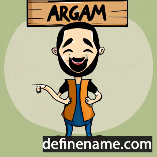 Armağan cartoon