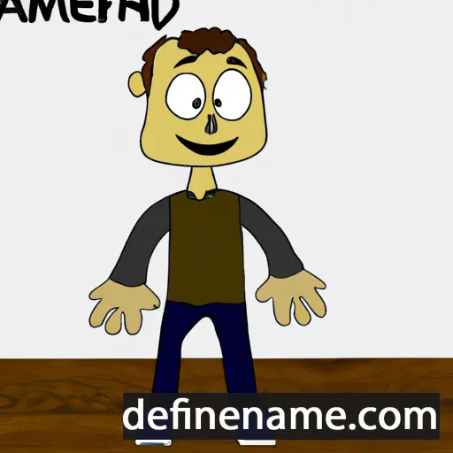 Armend cartoon