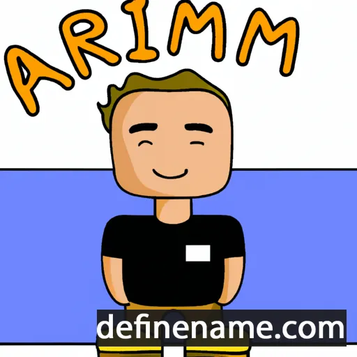 Armijn cartoon