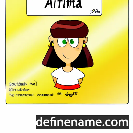 Arminta cartoon