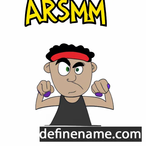 Armish cartoon