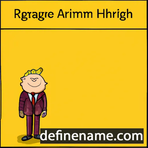 Armitage cartoon