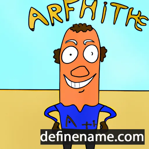 Arnfrith cartoon