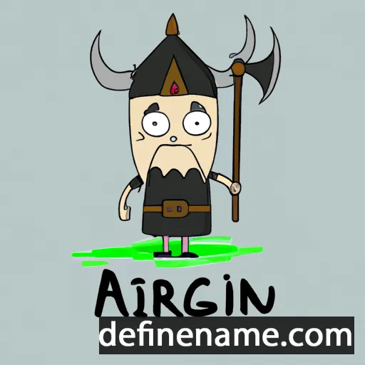 Arngrímr cartoon